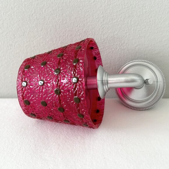 AMERICAN GIRL Grand Hotel Wall Lamp Pink Sconce Light Replacement WORKS! - Picture 3 of 6